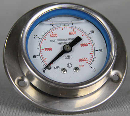 不锈钢耐震压力表